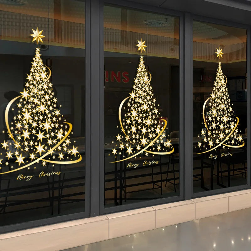 Norvo | XmasDecorSticks | Festvindu klistremerker