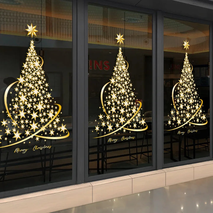 Norvo | XmasDecorSticks | Festvindu klistremerker
