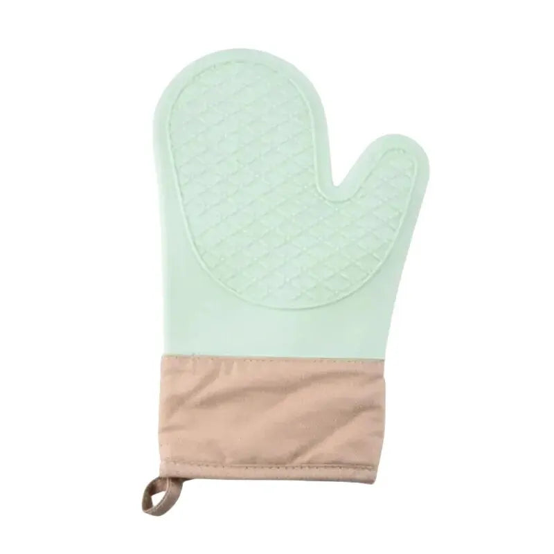 Norvo | ThermoGrip Silikon Kjøkkenhanske | Varmeresistent opp til 250 °C | Rutsji-fri & Forlenget | Antiskoldbeskyttelse for Ovnen & Grill