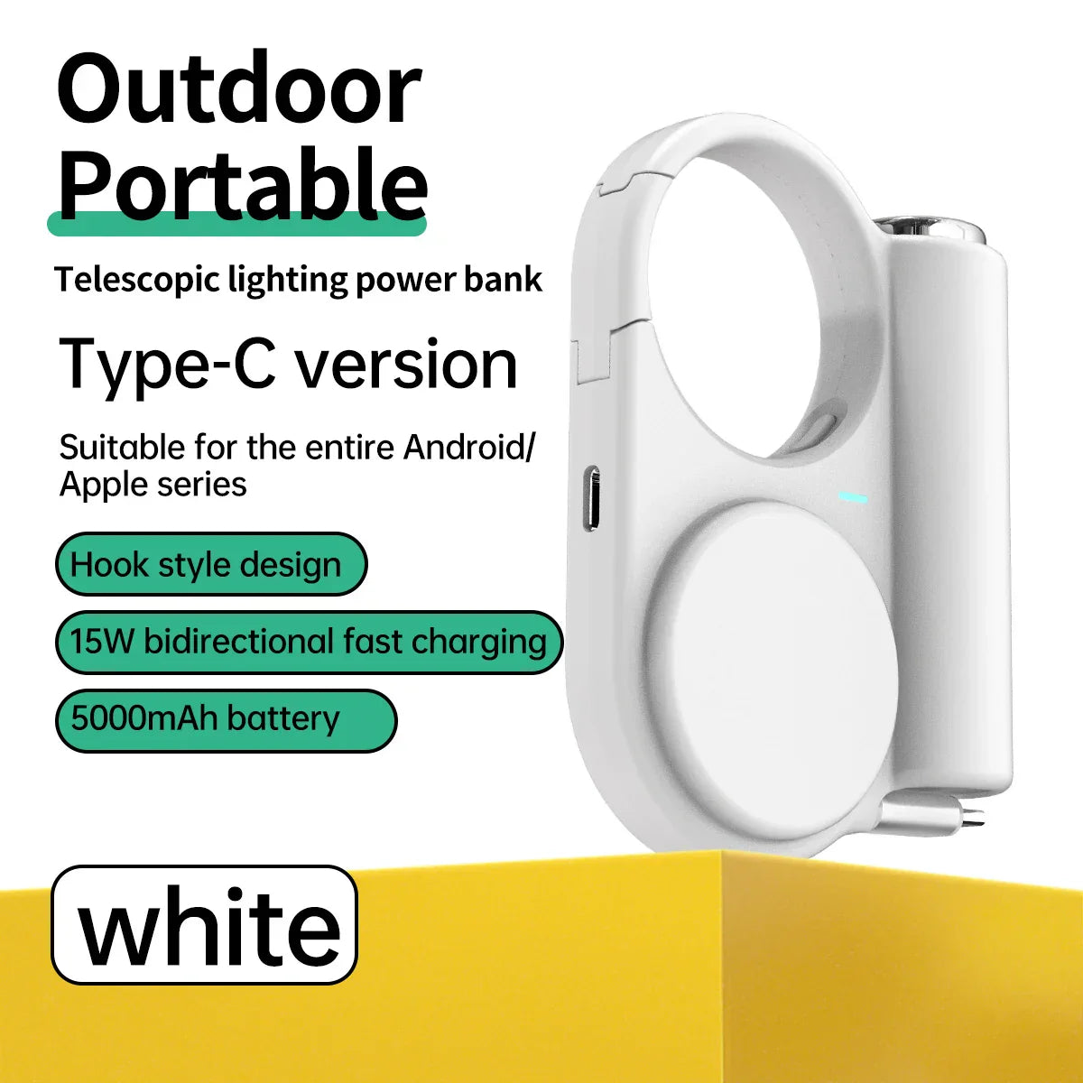 Norvo | Clip-On Dual-Port Nødstrøm Bank