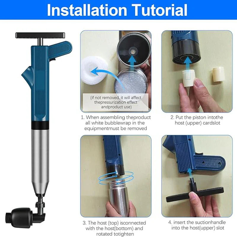 Norvo | Automatisk Høyttrykk Avløps Dreneringsverktøy