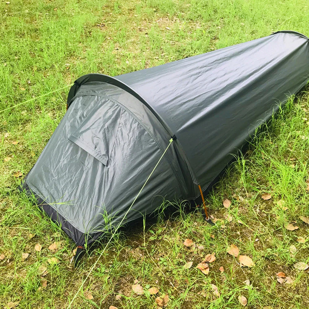 Norvo | Trekvento SoloShield Ultralett Enkeltelt | Vanntett & Vindstøtende | Med Aluminiumstenger & Lagringspose | For Fotturer, Turer & Camping