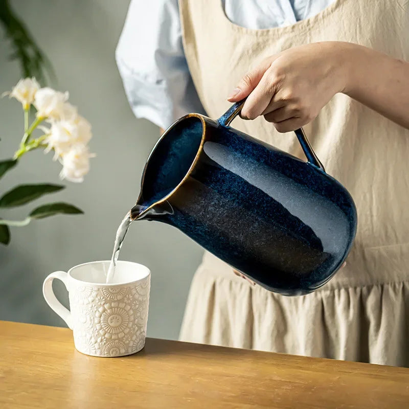Laguna Kiln Blue Keramikk Kanne Norvo
