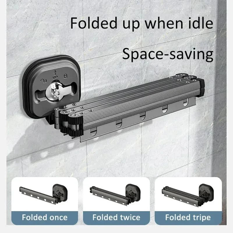 Norvo | WandLuft Flex – Sammenleggbart klesstativ for plassbesparende tørking