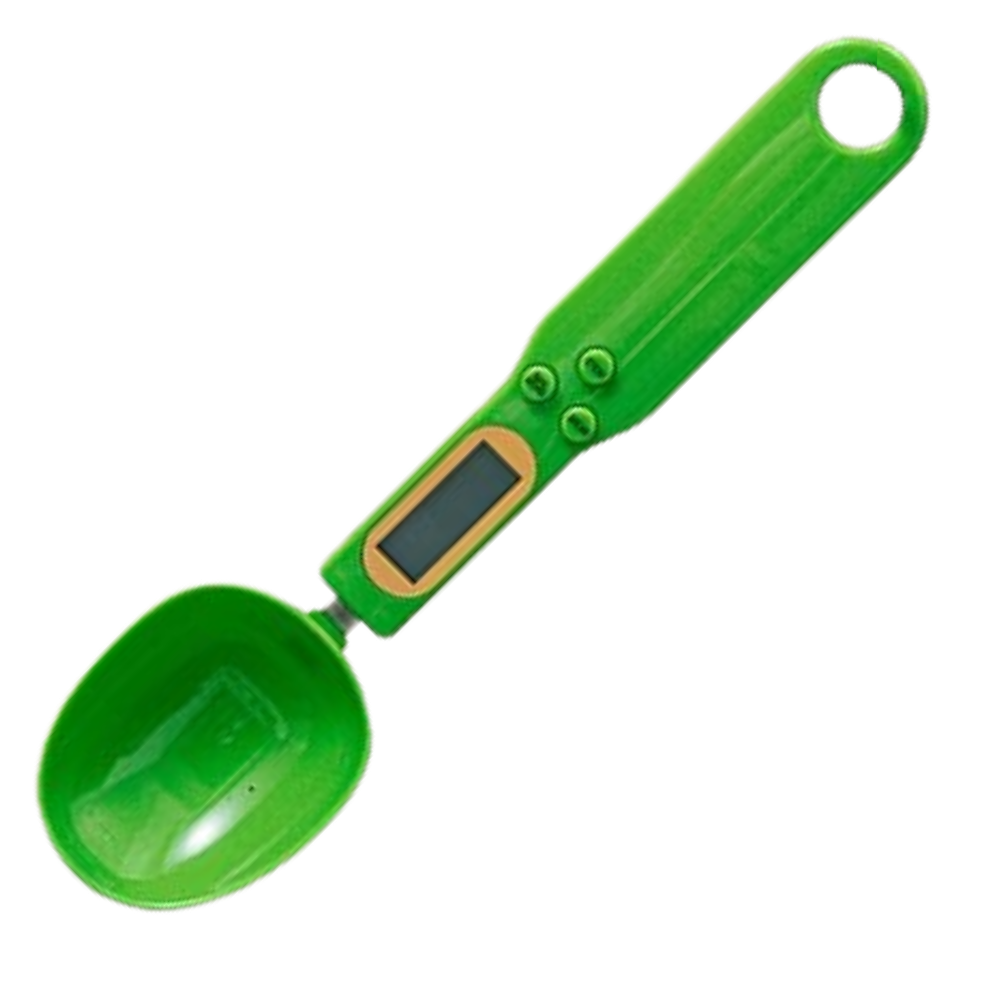 Måleskje med LCD-skjerm
