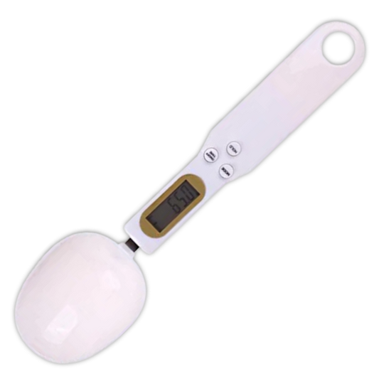 Måleskje med LCD-skjerm