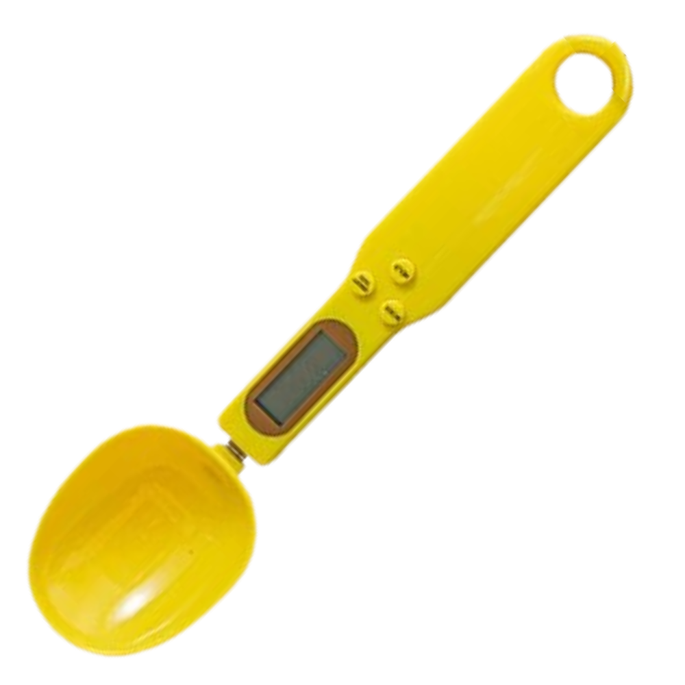Måleskje med LCD-skjerm