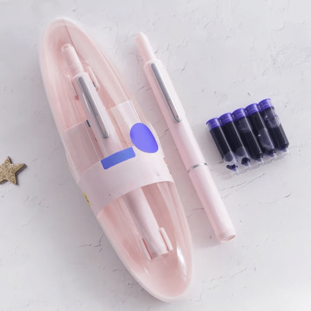 Norvo | Aurelio Elite Penn | Uttrekkbar Luksus Fillerpenn | Jevn Blekkstrøm | Elegant Skriveredskap & Gave til Profesjonelle