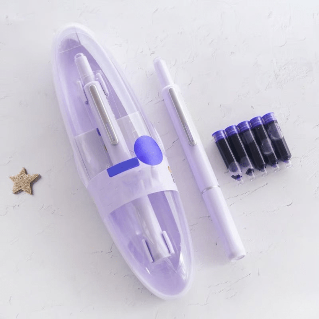 Norvo | Aurelio Elite Penn | Uttrekkbar Luksus Fillerpenn | Jevn Blekkstrøm | Elegant Skriveredskap & Gave til Profesjonelle