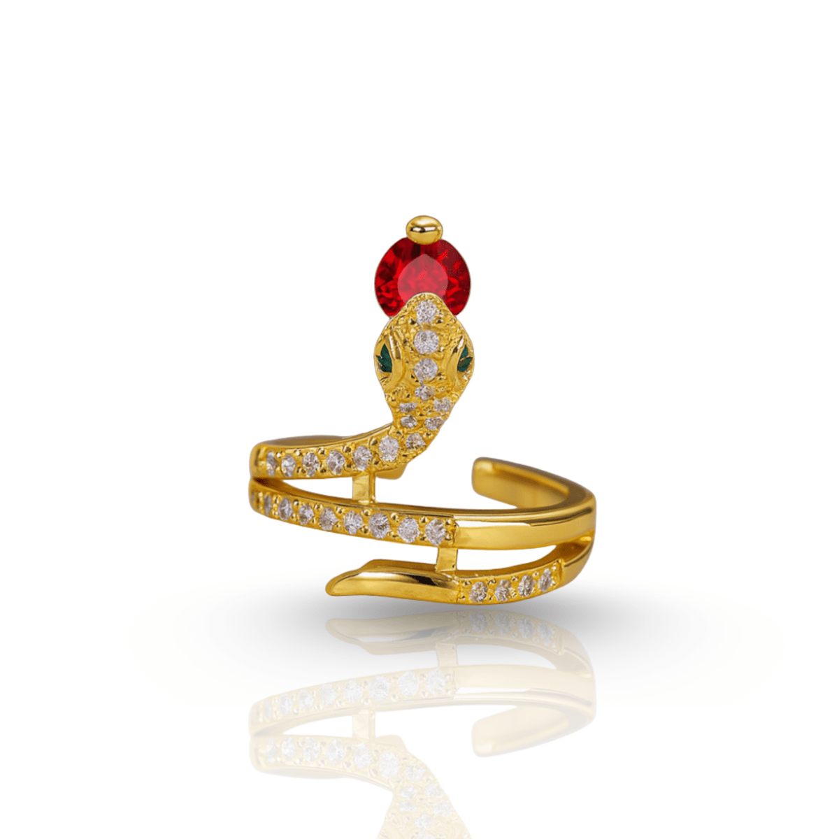 Norvo | Rustfritt Stål Slangering med Zirkonia som et Symbol på Transformasjon