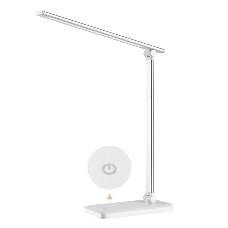 Norvo | Minimalistisk Intelligent Firkanthåndtak Sammenleggbart USB LED Skrivebordslampe