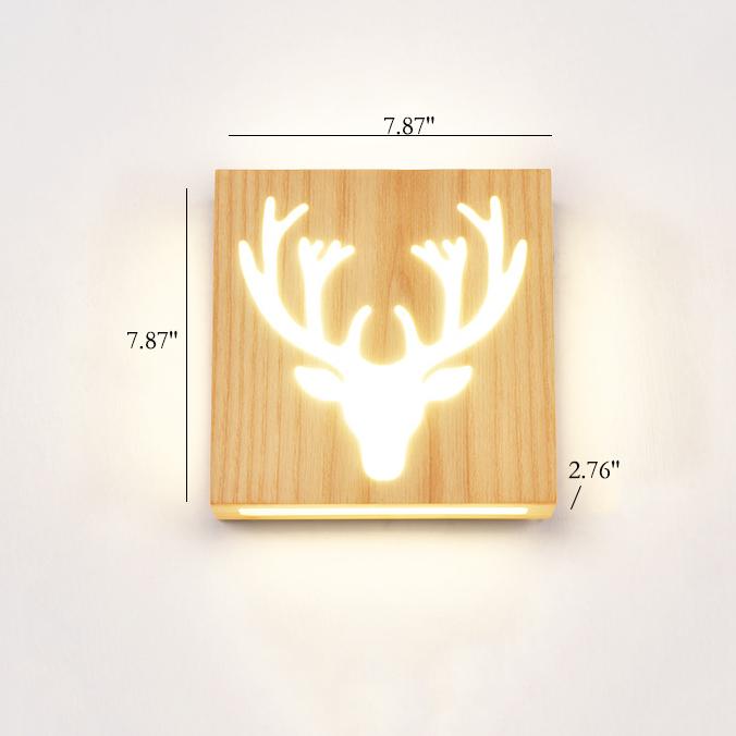 Norvo | Vegglampe - WoodGlow - Elegant LED - Livets essens innendørs utendørs