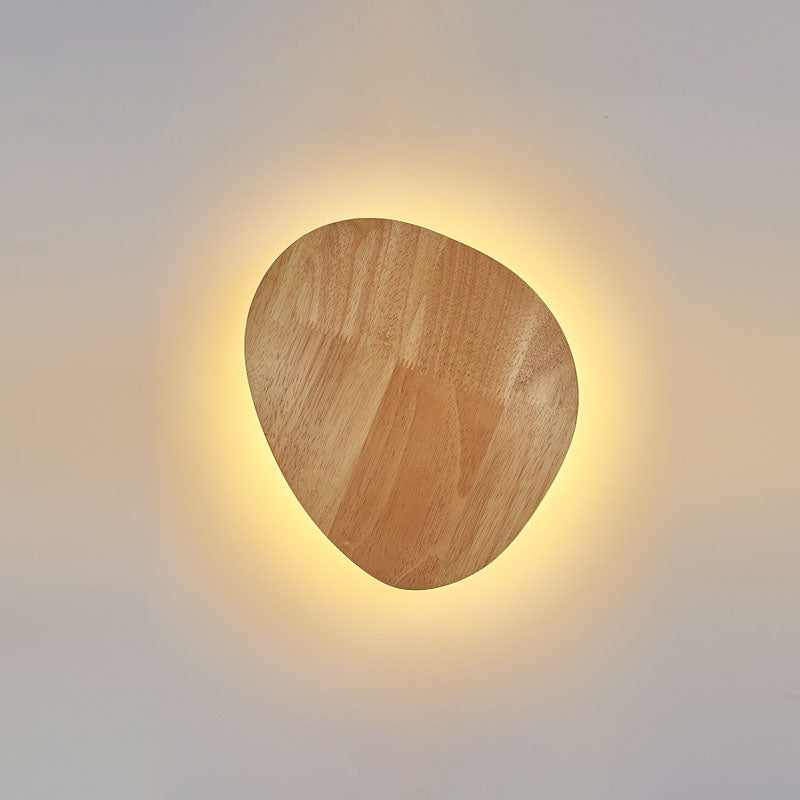 Norvo | Moderne Minimalistisk Rund Uregelmessig Oval Tre LED Vegglampe for Stue