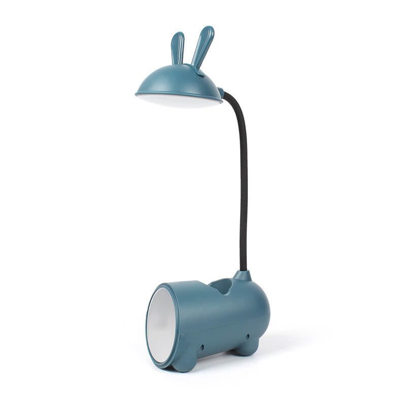 Norvo | Tegneserie Kreativ Kanin LED Berørings USB Pennholdere Skrivbord Lampe