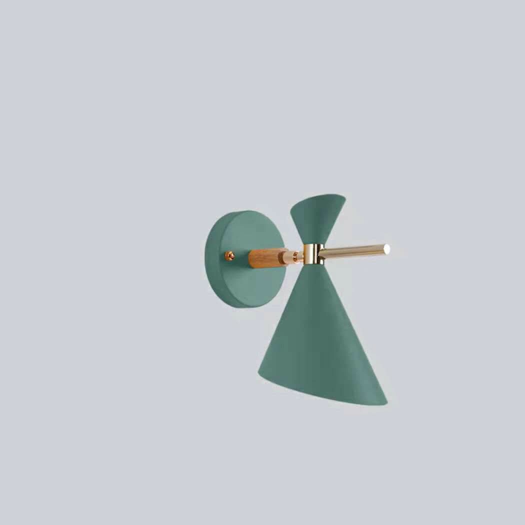 Norvo | Minimalistisk Vegglampe – Moderne Horndesign Lampe