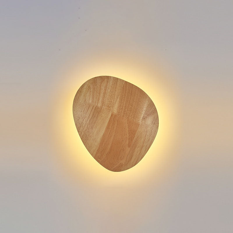 Norvo | Moderne Minimalistisk Rund Uregelmessig Oval Tre LED Vegglampe for Stue