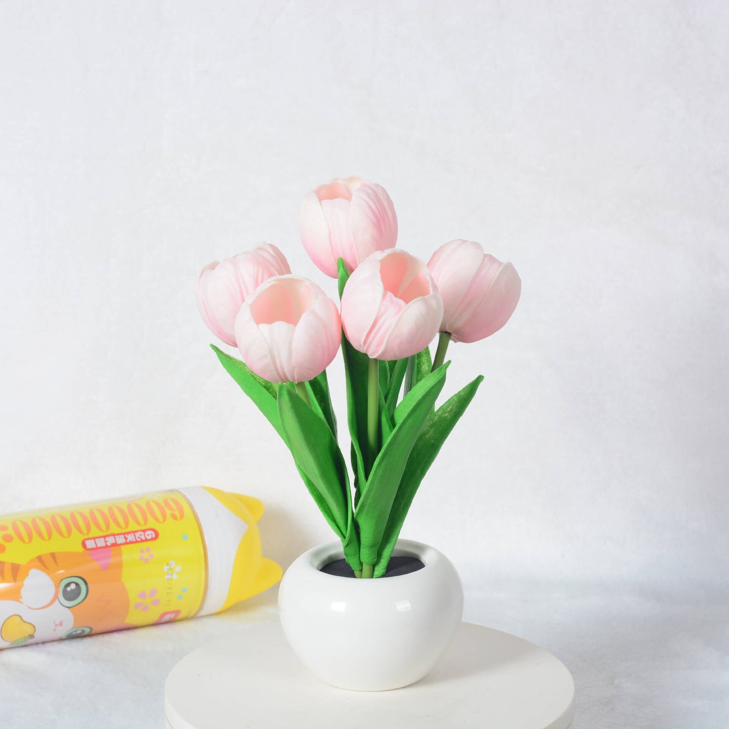 Norvo | Moderne Kreativ Simulering Tulipan Peony LED Nattlys Bordlampe