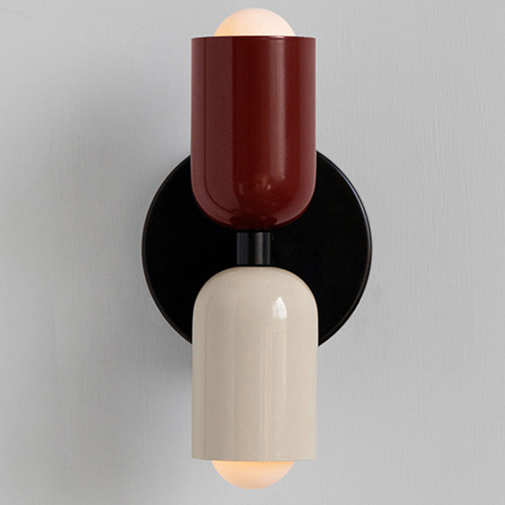Norvo | Vegglampe Moderne Dobbel Glass Vegglampe