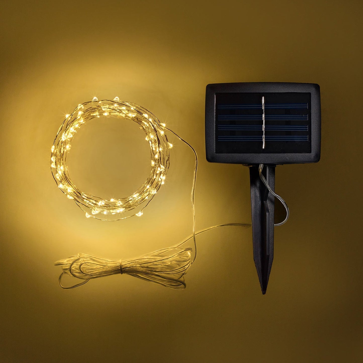 Norvo | 100er LED Mikro Solar Lyskilder varm hvit