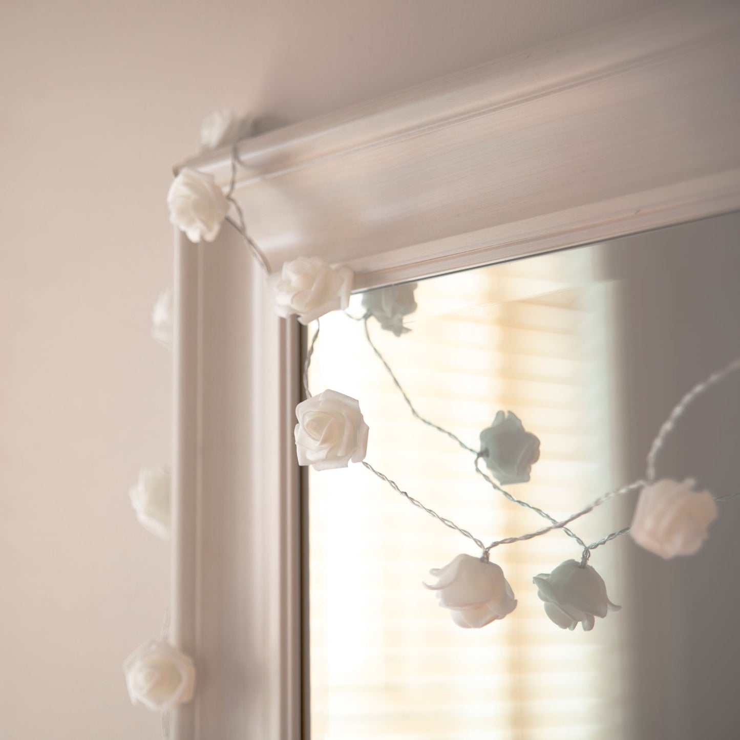 Norvo | 30 LED Rose Fe Fairy Lights varm hvit