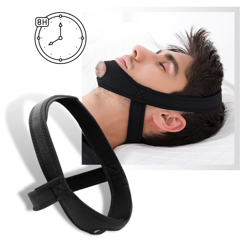 Snorkeforebyggende stropp