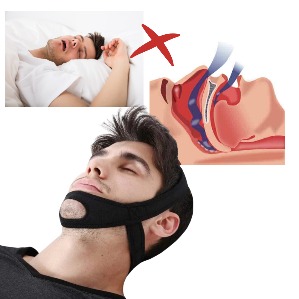 Snorkeforebyggende stropp