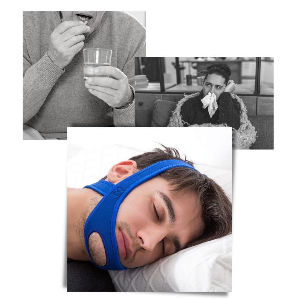Snorkeforebyggende stropp