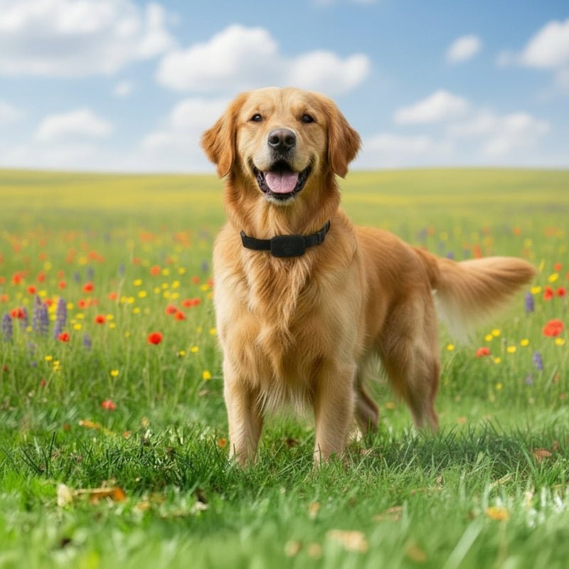 Norvo | Intelligent GPS Kjæledyr Tracker med Justerbart Halsbånd for Hunder og Katter