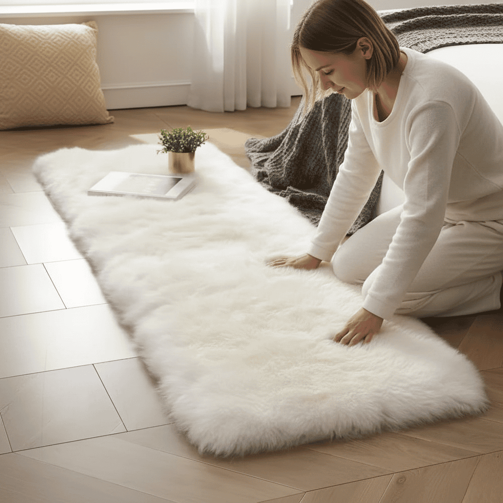 Norvo | Fluffy fløyels sofa trekk med edle estetikk