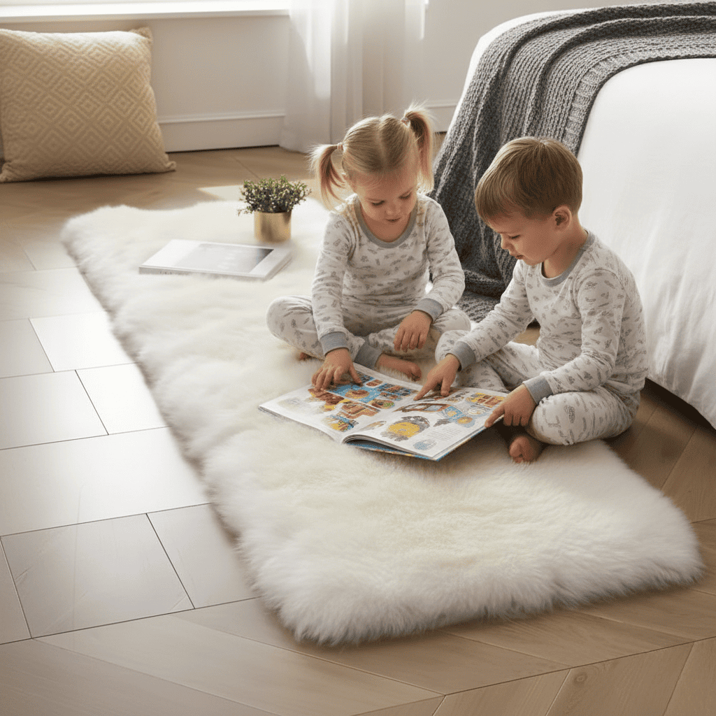 Norvo | Fluffy fløyels sofa trekk med edle estetikk