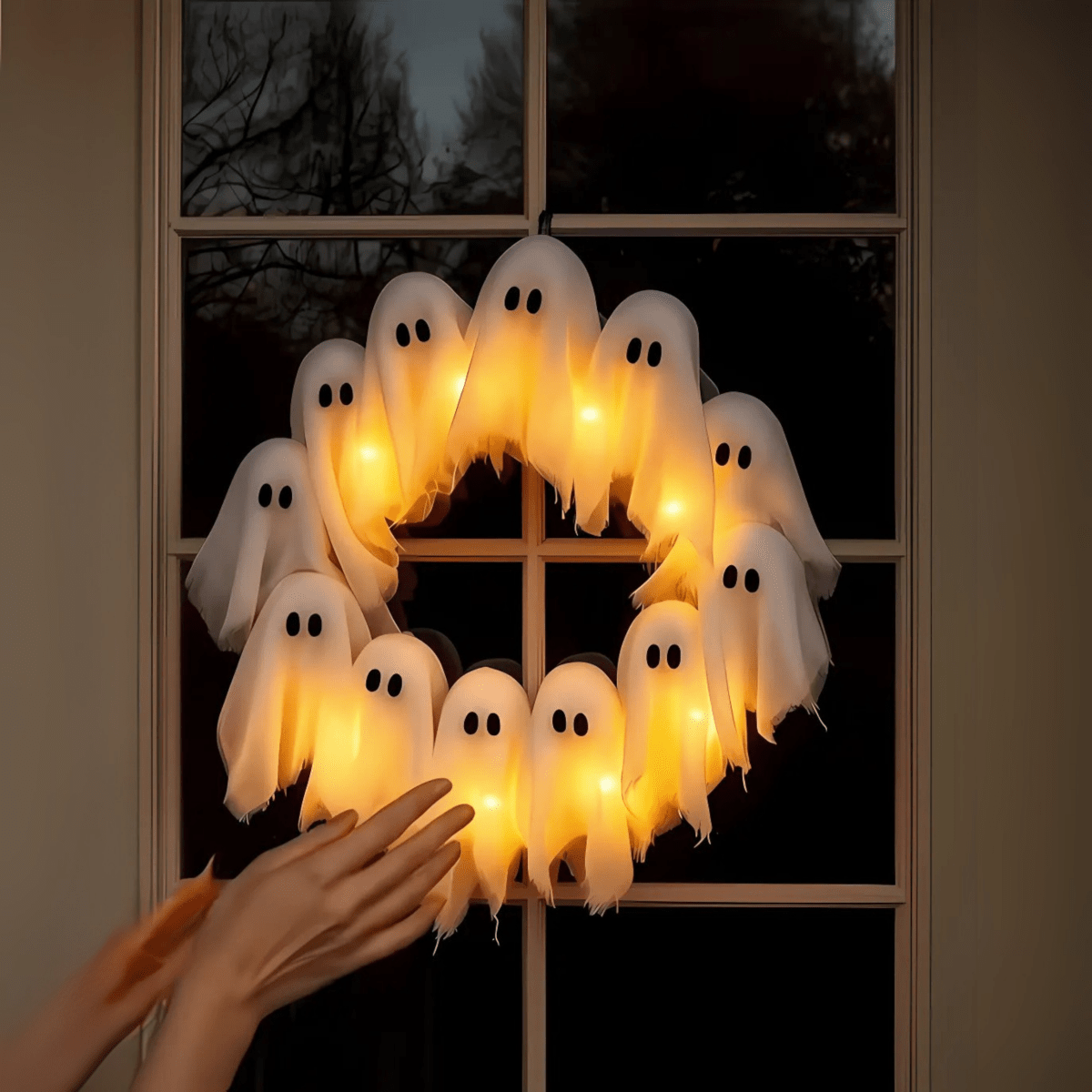 Norvo | Luminous Ghosts for Atmospheric Halloween Decoration