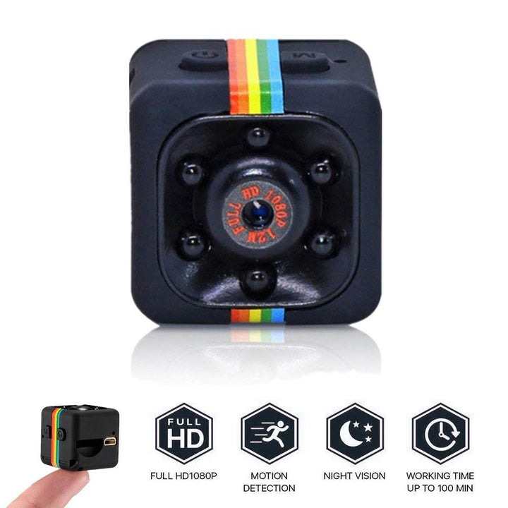 Norvo | Mi Kamera HD 1080P liten cam Sensor Natt Syn Camcorder Micro video Kamera DVR DV Bevegelsesopptaker Camcorder SQ 11