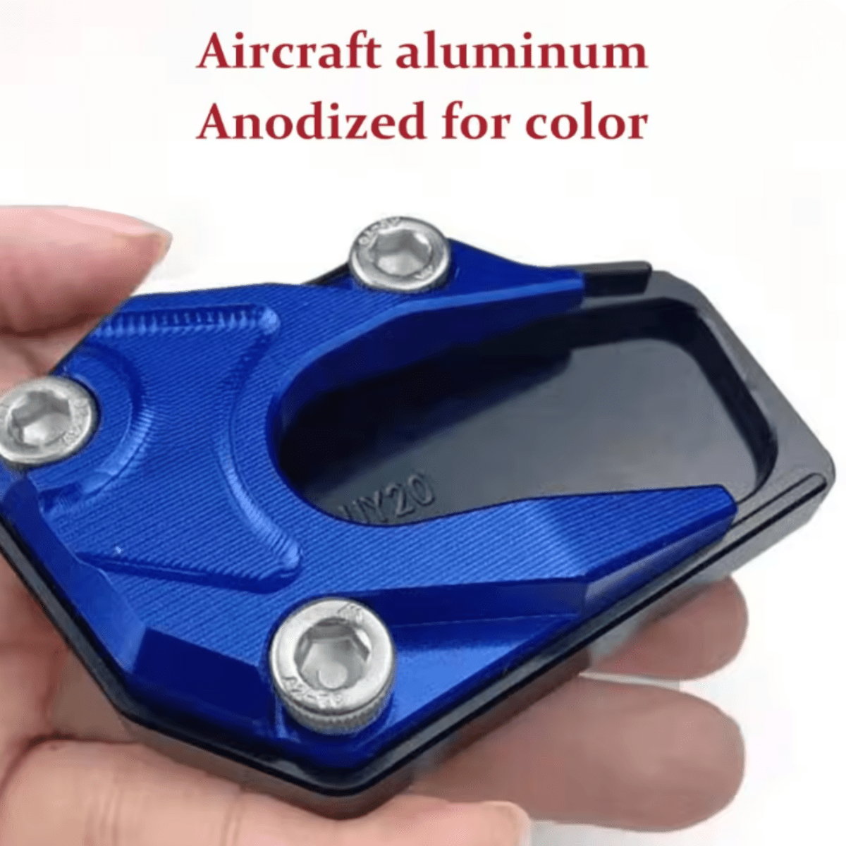 Norvo | Anti-Sink Motorsykkel Stativpute for Stabil Parkering