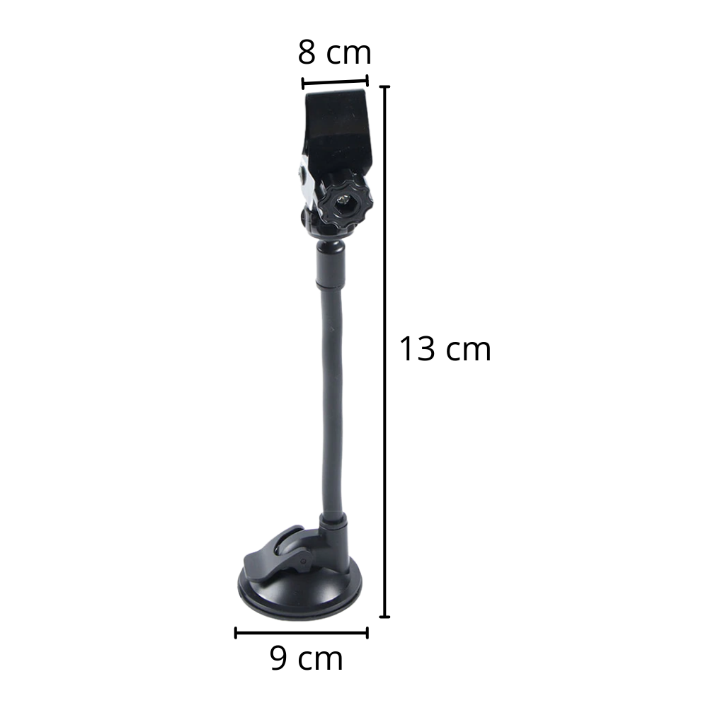 Håndfri holder for hårføner