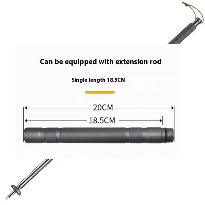 Norvo | Sammenleggbar Turstav med Inkludert Multiverktøy