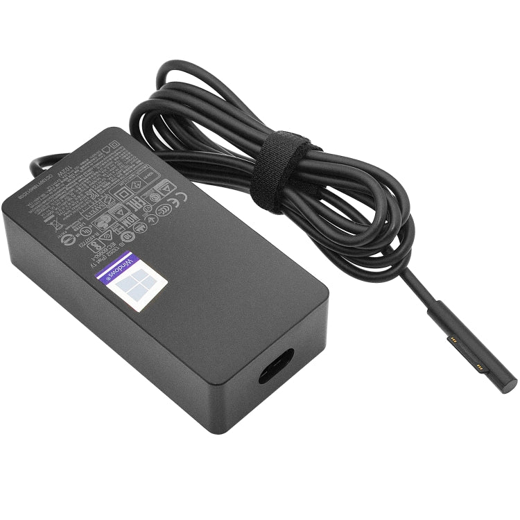 Norvo | 102W Strømadapter Lader 1798 15V 6.33A for Microsoft Surface Book 2