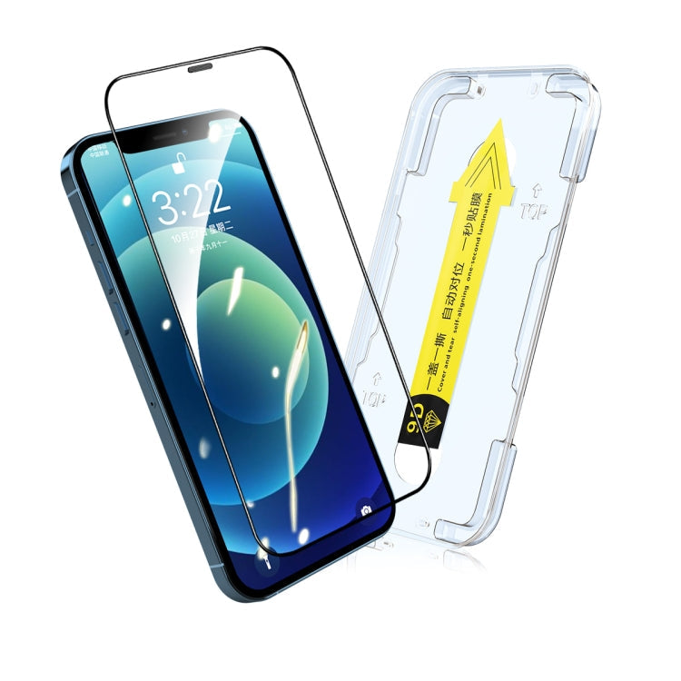 Norvo | For iPhone 12 Pro Max ENKAY Quick Stick herdet glassfilm