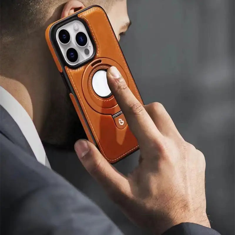 Norvo | Magnetisk iPhone-deksel med usynlig ringholder
