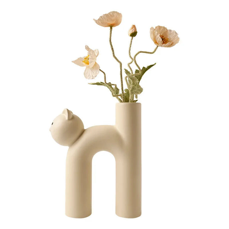 Norvo | Mini Katt Elegant Minimal H-form Blomster vase