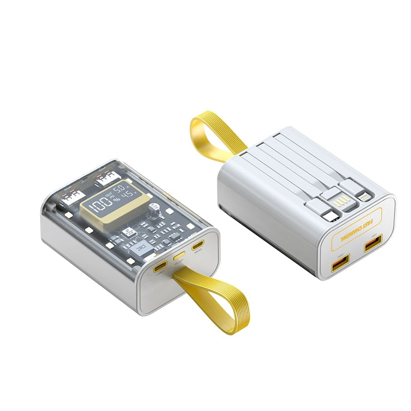 Norvo | Transparent Insight Hurtigladings Powerbank