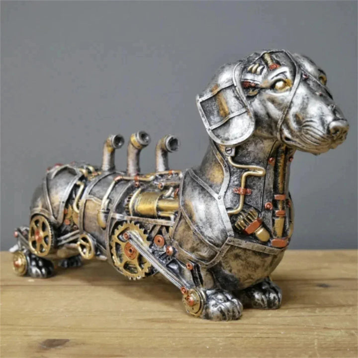 SteamBeast - Steampunk Dyrefigurer med Gears Norvo
