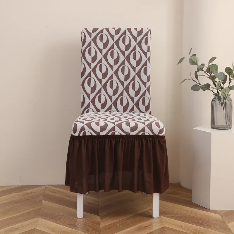 LuxRuffle | Elastisk stoltrekk med volang