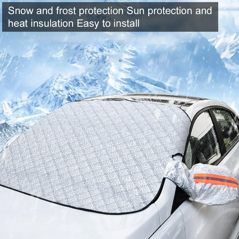 Norvo | AllWeather Shield – Magnetisk Vindskjerm Beskytter for Bil, Anti-Frost & UV
