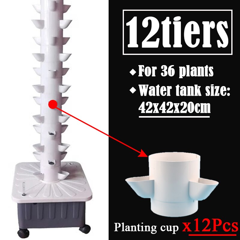 Norvo | Grønn Liv Vertikal Hydroponisk Hjemhage Sett