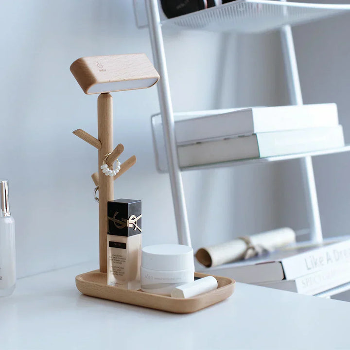 Norvo | Elegant dimbar bordlampe med lagringsplass