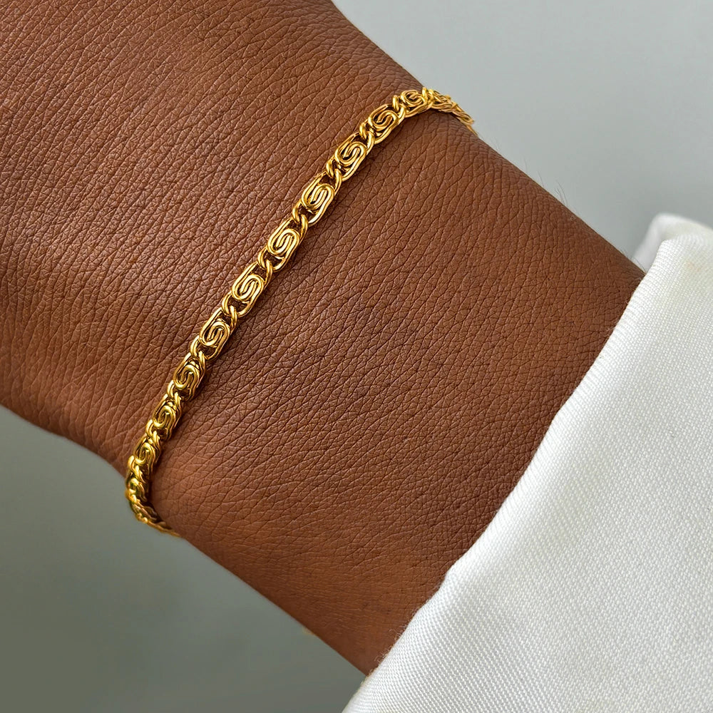 Norvo | Minimal Spiral Lenke Armbånd