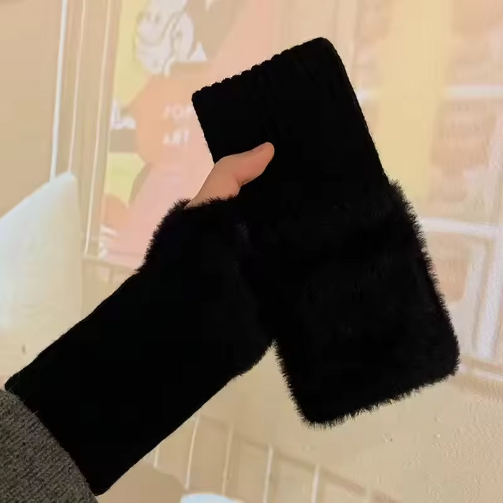 Norvo | Unisex Fleece Fingervotter – Varme, Myke og Fungerende