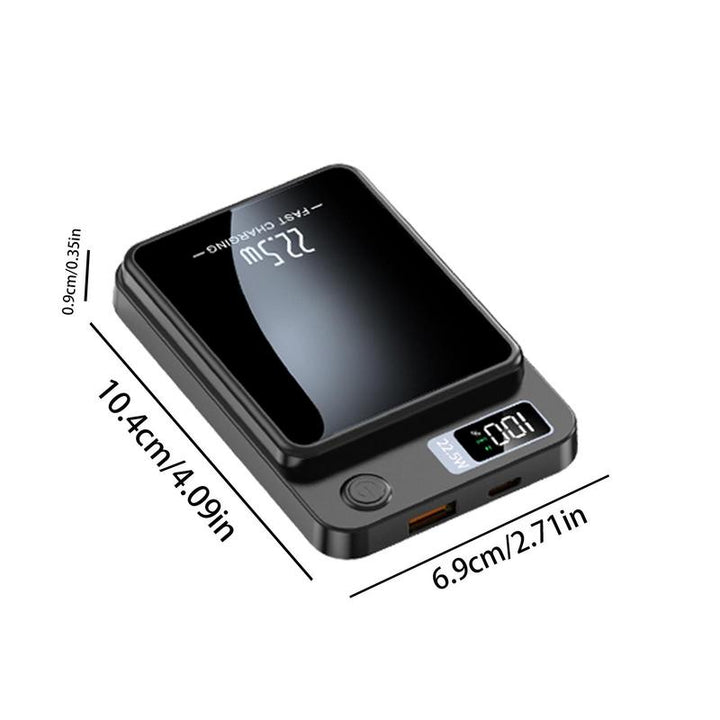 Norvo | Dobbel Energi Trådløs Magnetisk Power Bank