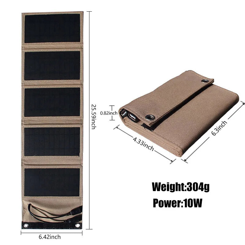 Norvo | Bærbar solpanel USB strømbank