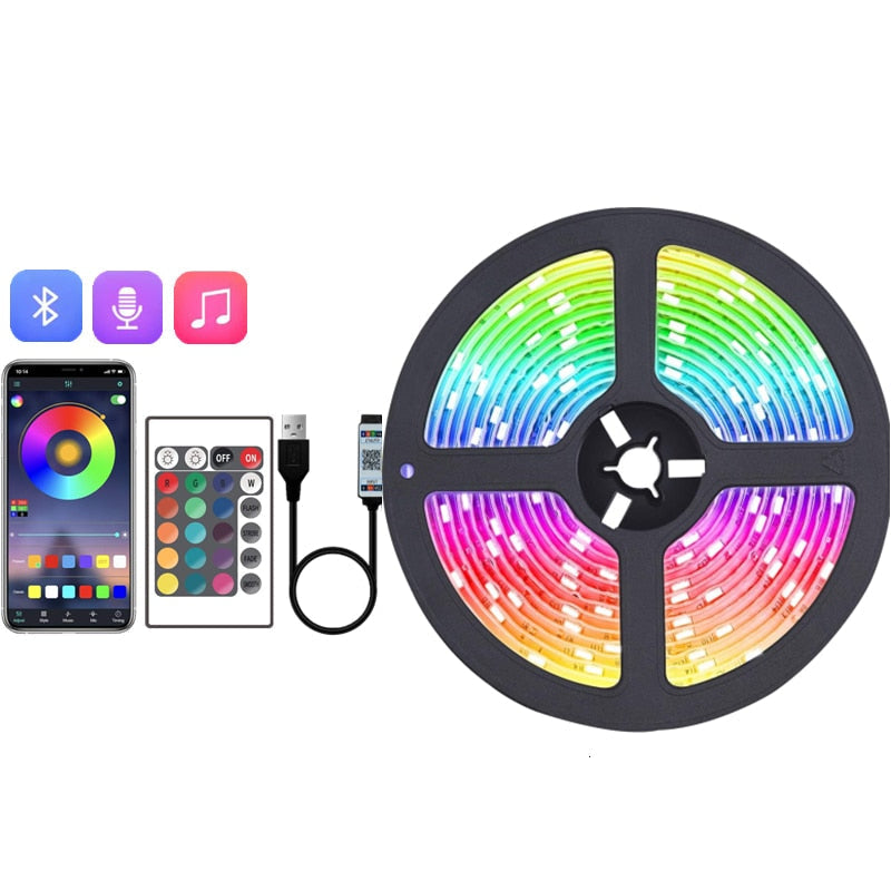 Norvo | 1M-20M RGB LED Lysstripe 5V LED